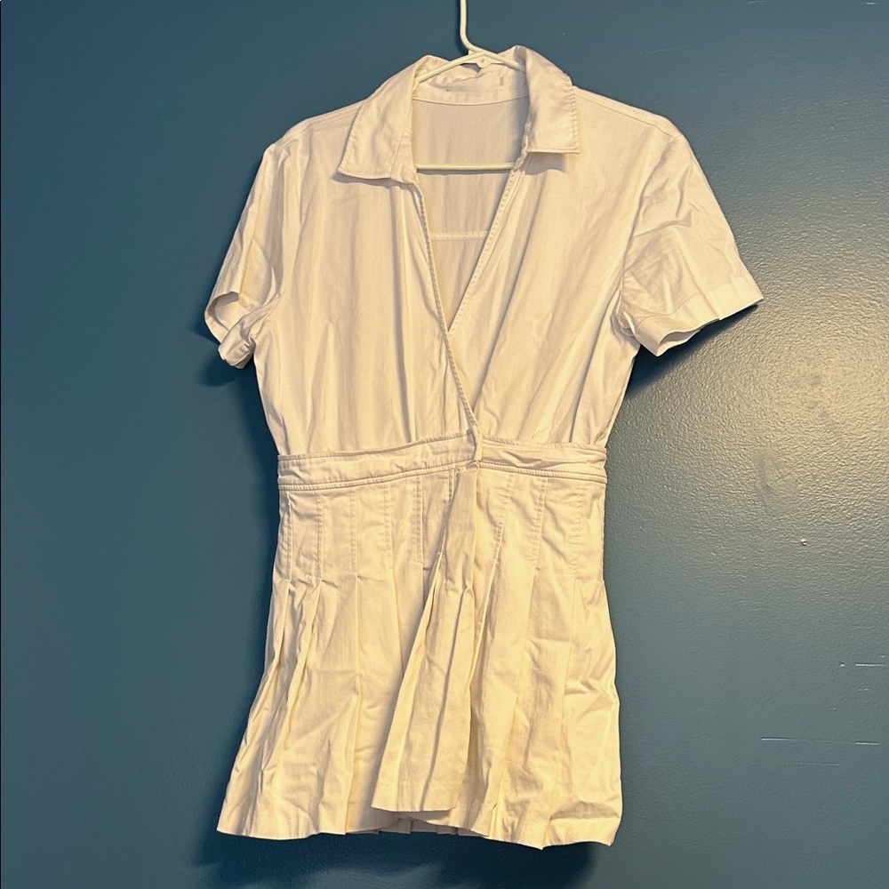 Nordstrom White Midi Dress